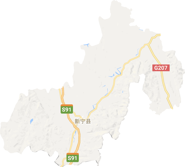 新寧縣電子地圖