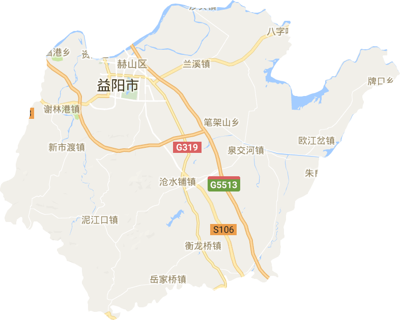 赫山區(qū)電子地圖