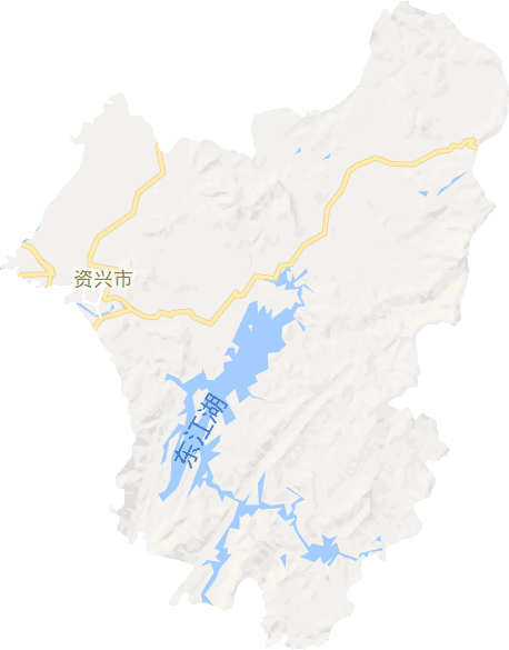 資興市電子地圖