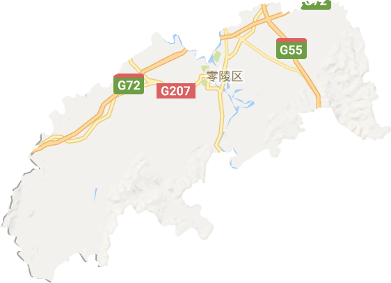 零陵區電子地圖