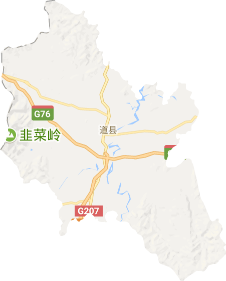 道縣電子地圖
