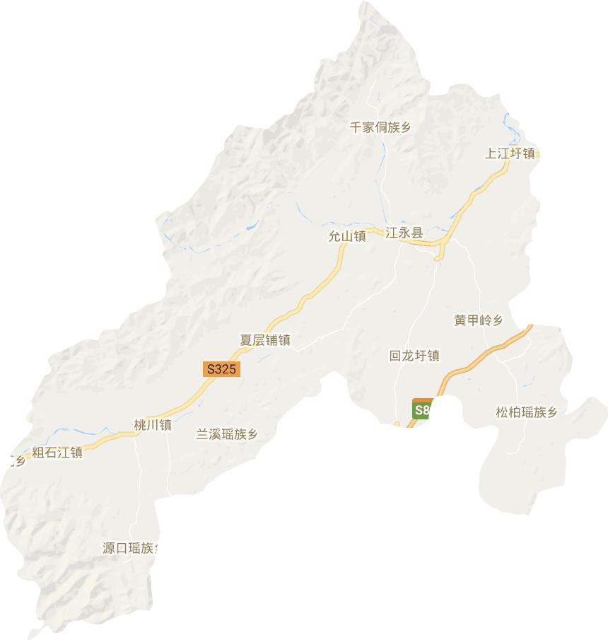 江永縣電子地圖