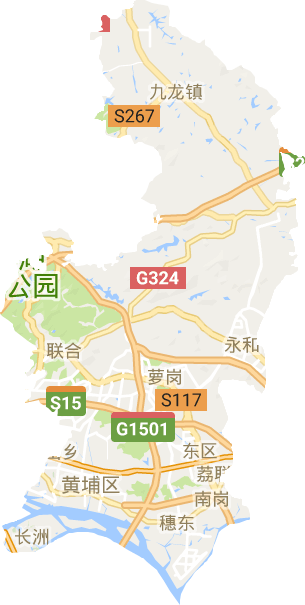 黃埔區電子地圖