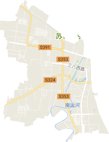 運河街道電子地圖