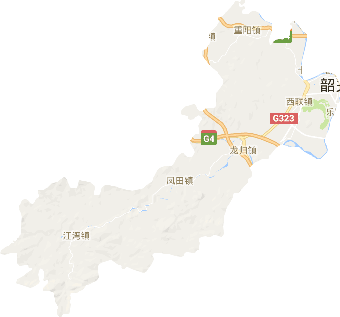 武江區電子地圖