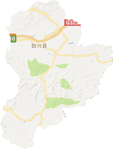 始興縣電子地圖