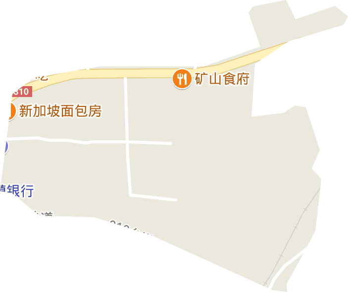 礦山街道電子地圖