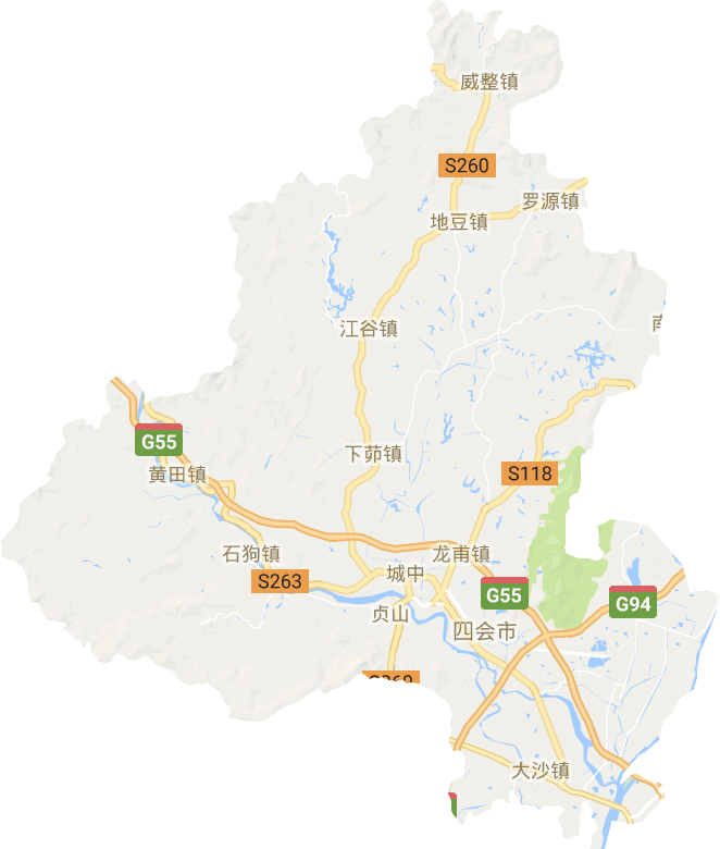 四會市電子地圖