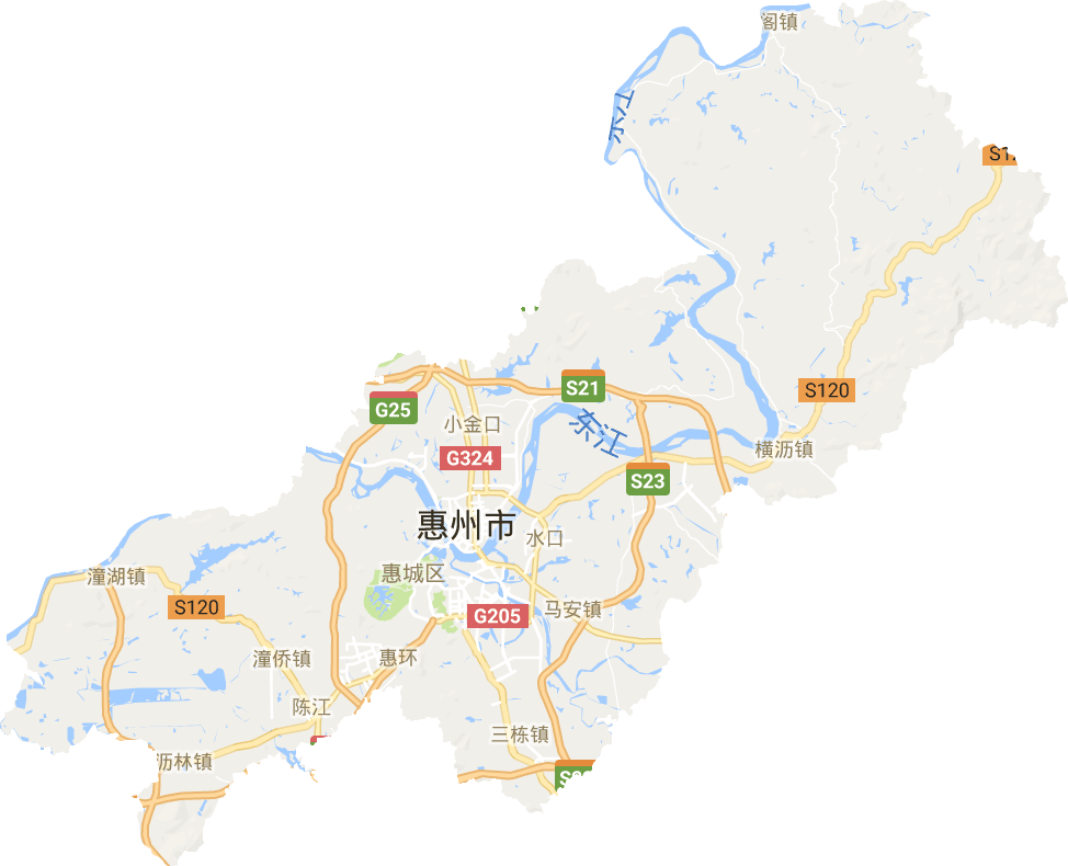 惠城區電子地圖