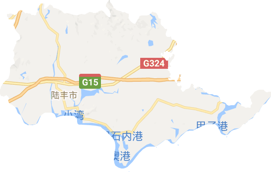陸豐市電子地圖