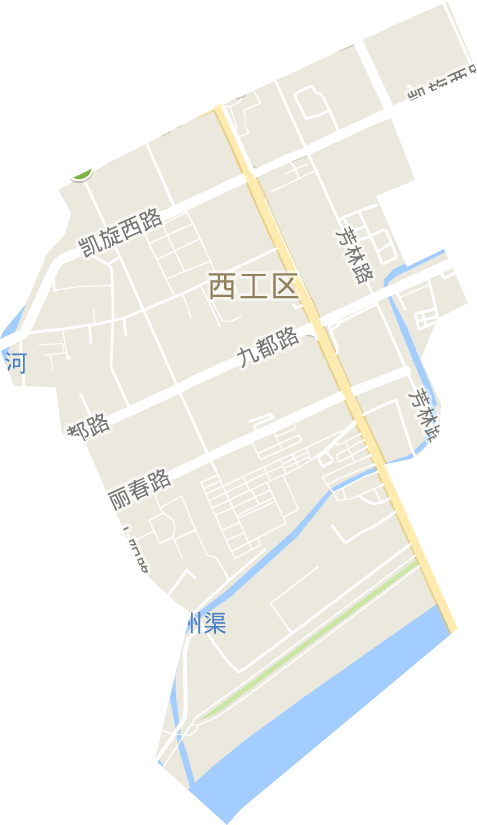 王城路街道電子地圖
