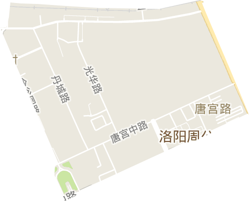 唐宮路街道電子地圖