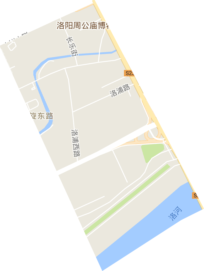 凱旋東路街道電子地圖