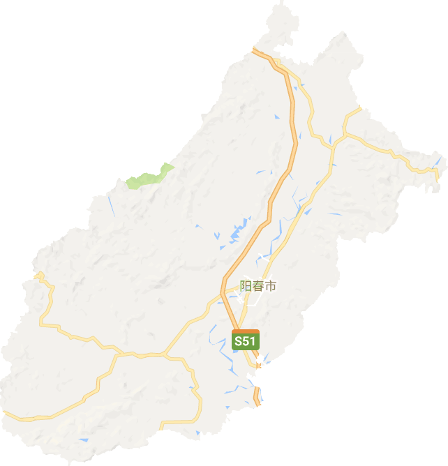 陽春市電子地圖