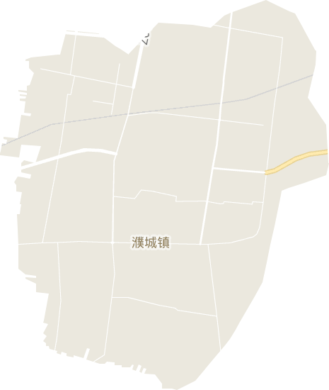 濮城鎮電子地圖