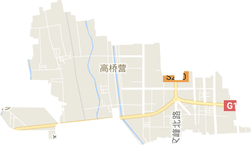 高橋營街道電子地圖