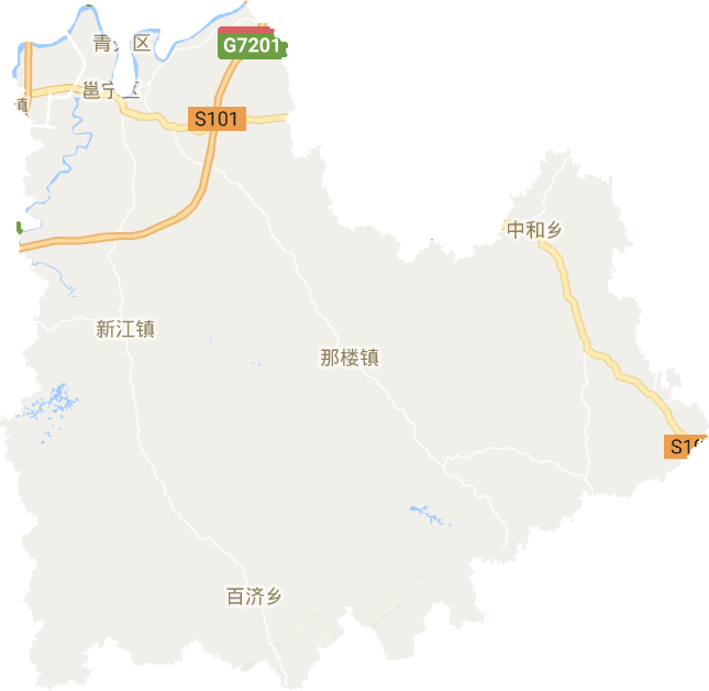 邕寧區電子地圖