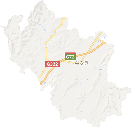 興安縣電子地圖