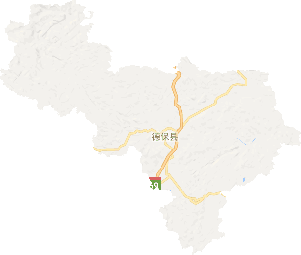 德保縣電子地圖