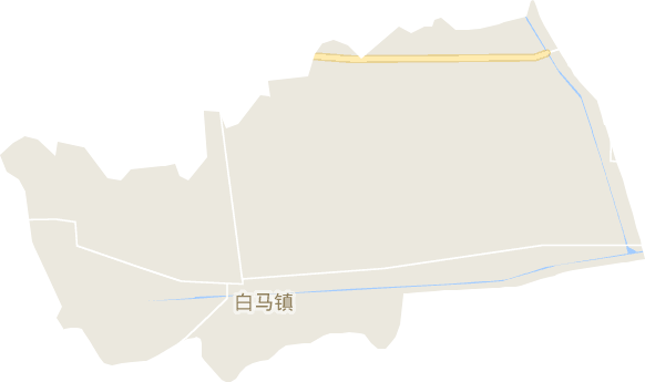 白馬鎮電子地圖