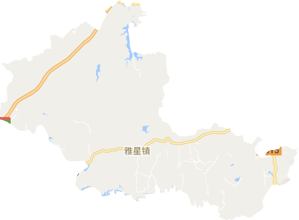 雅星鎮電子地圖