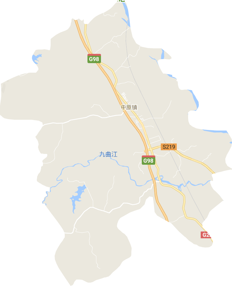 中原鎮電子地圖