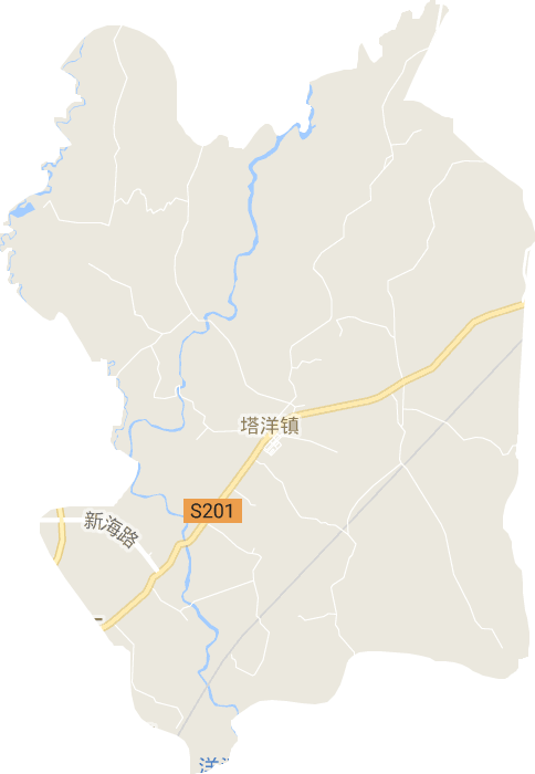 塔洋鎮電子地圖