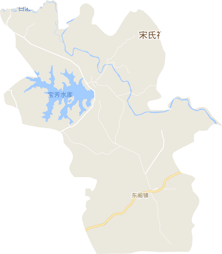 東閣鎮電子地圖