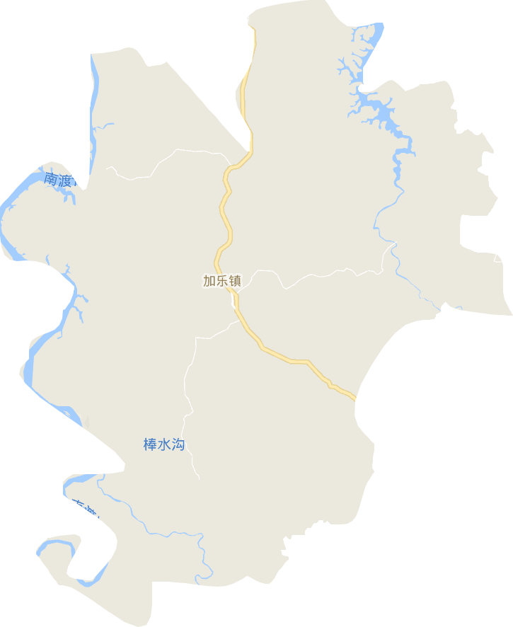 加樂鎮電子地圖