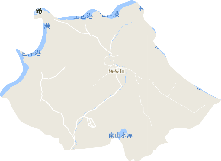 橋頭鎮電子地圖