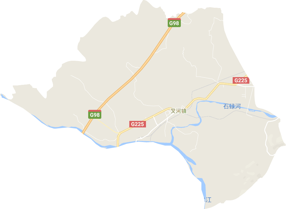 叉河鎮電子地圖