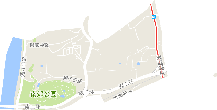 赤嶺路街道電子地圖