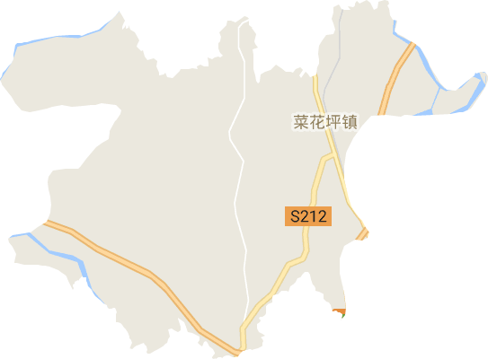 菜花坪鎮電子地圖