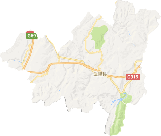 武隆區(qū)電子地圖