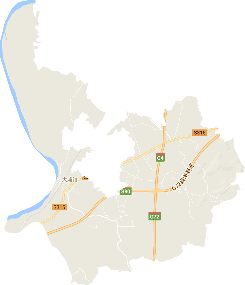大浦鎮(zhèn)電子地圖