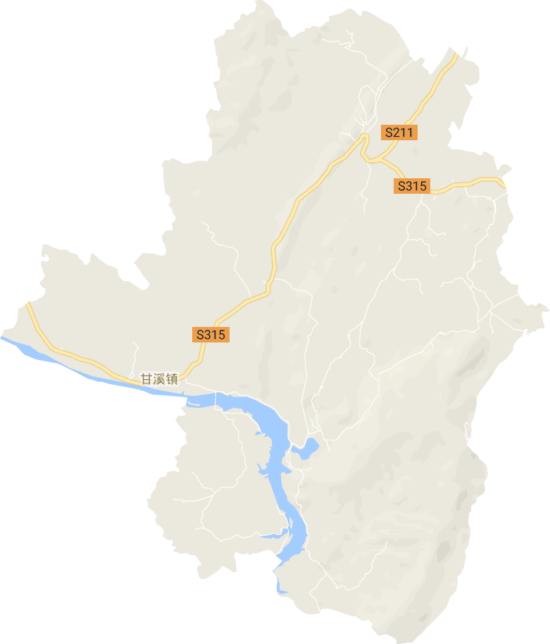甘溪鎮(zhèn)電子地圖