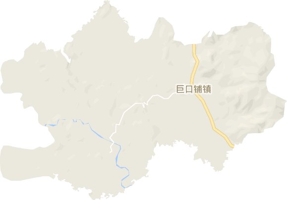 巨口鋪鎮電子地圖