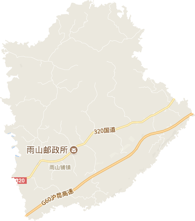雨山鋪鎮電子地圖