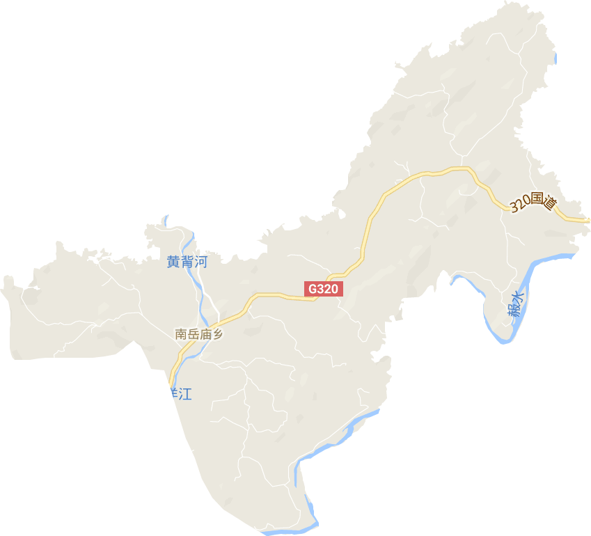 南岳廟鄉電子地圖
