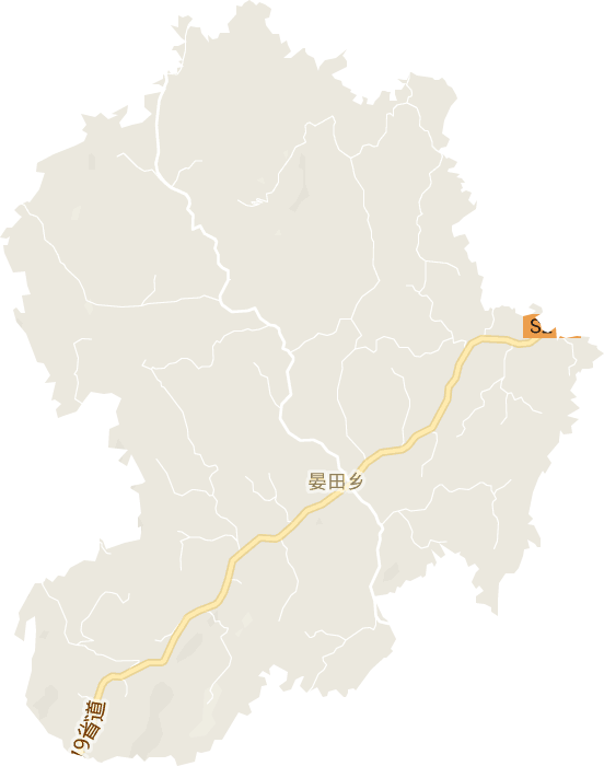 晏田鄉電子地圖
