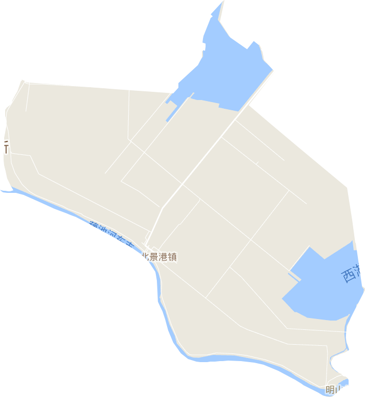 北景港鎮(zhèn)電子地圖