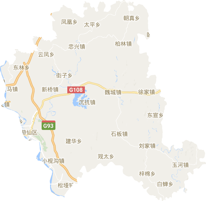 游仙區電子地圖
