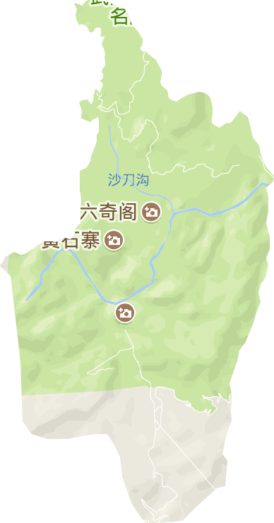 張家界國家森林公園管理處電子地圖