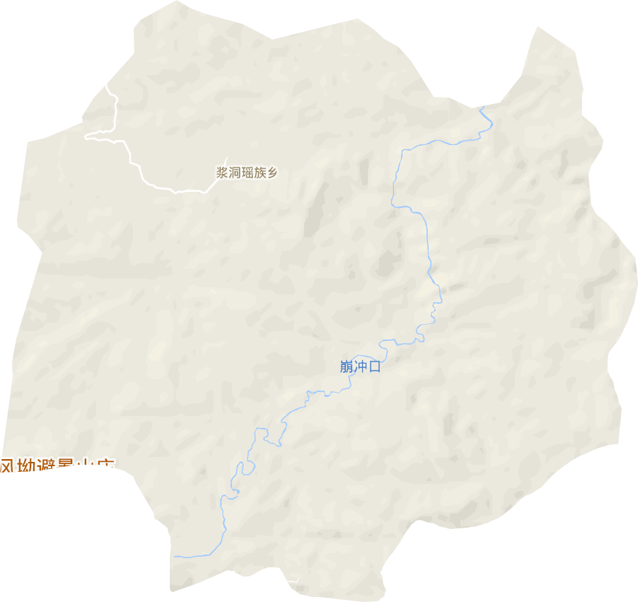 漿洞瑤族鄉電子地圖