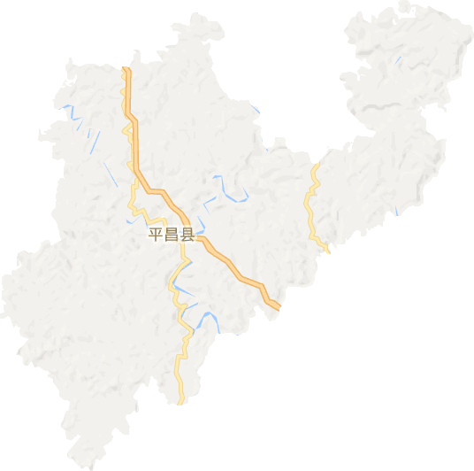 平昌縣電子地圖