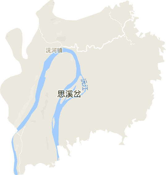 沅河鎮電子地圖