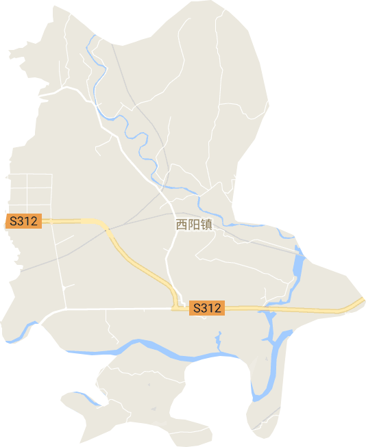 大埠橋街道電子地圖