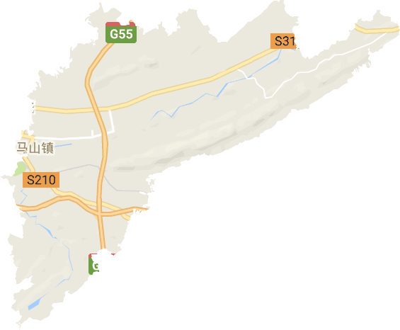 石馬山鎮電子地圖