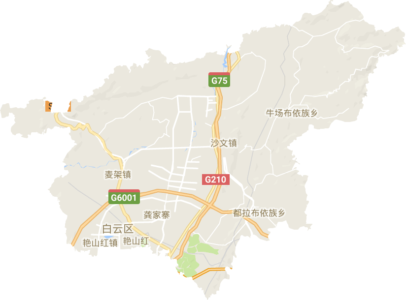 白云區電子地圖