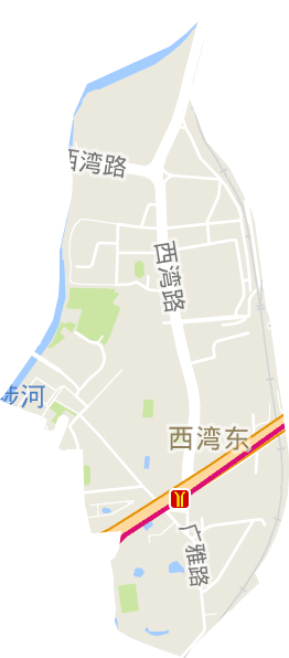 西村街道電子地圖